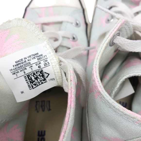 Converse Chuck Taylor High-Top Sneakers - Tropical Palm Tree Print - Picture 6 of 8